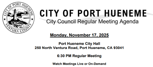 🎯 STRisker: Bulletin - Port Hueneme, CA