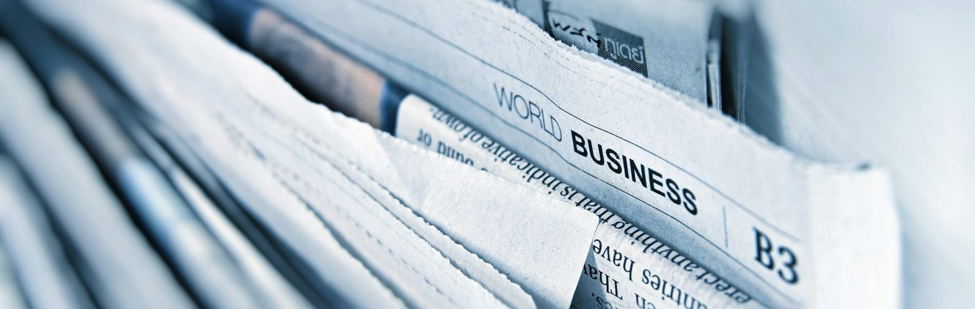 Business newspaper article